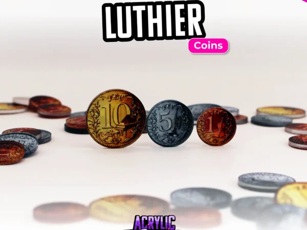 Luthier - La Monnaie - Acrylic Tokens
